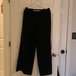 NWOT Black wide leg pant.